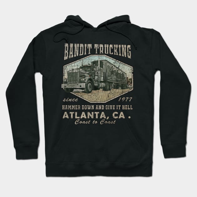 Bandit Trucking Convoy 1977 Hoodie by Thrift Haven505